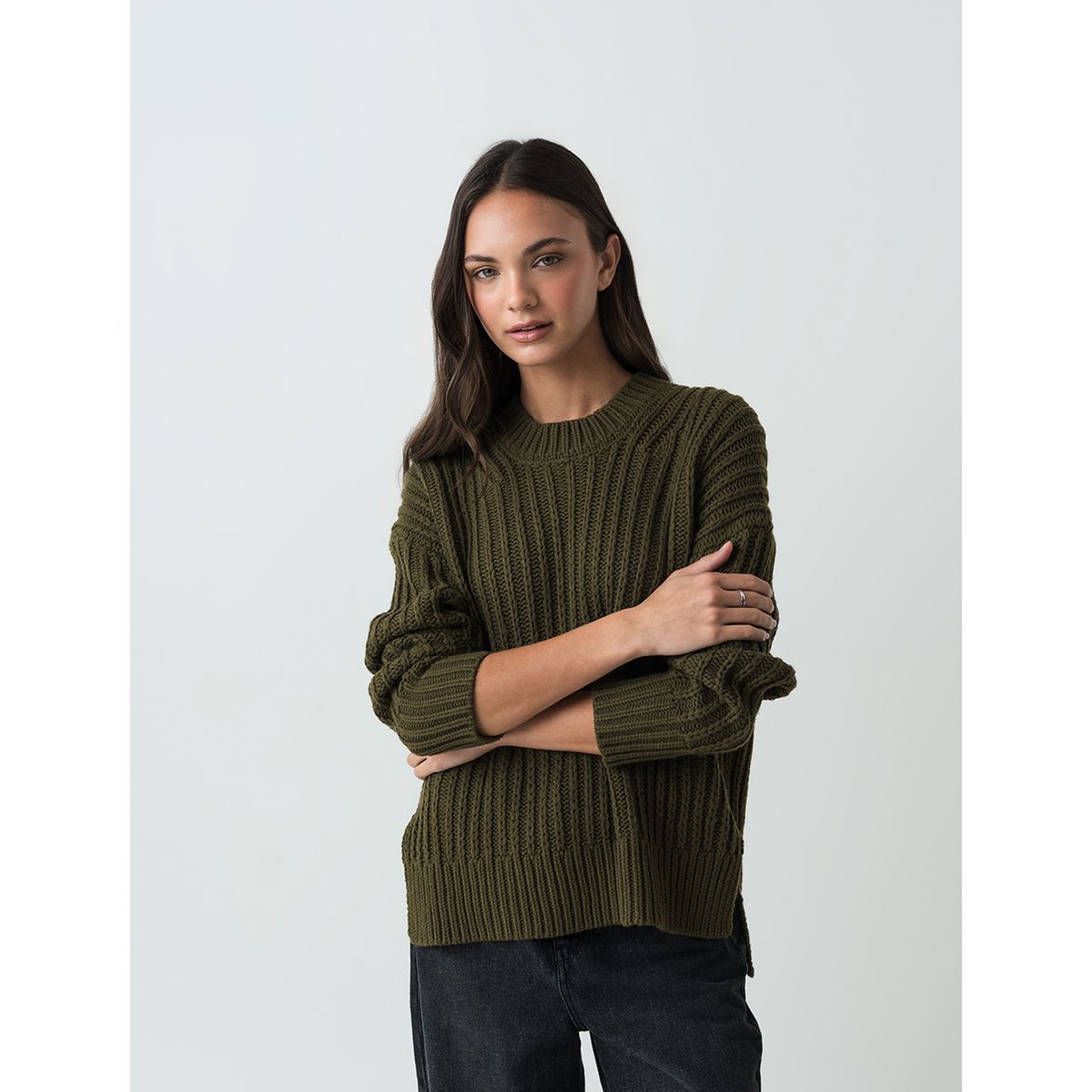 NAF NAF - Chompa Casual Mujer Naf Naf