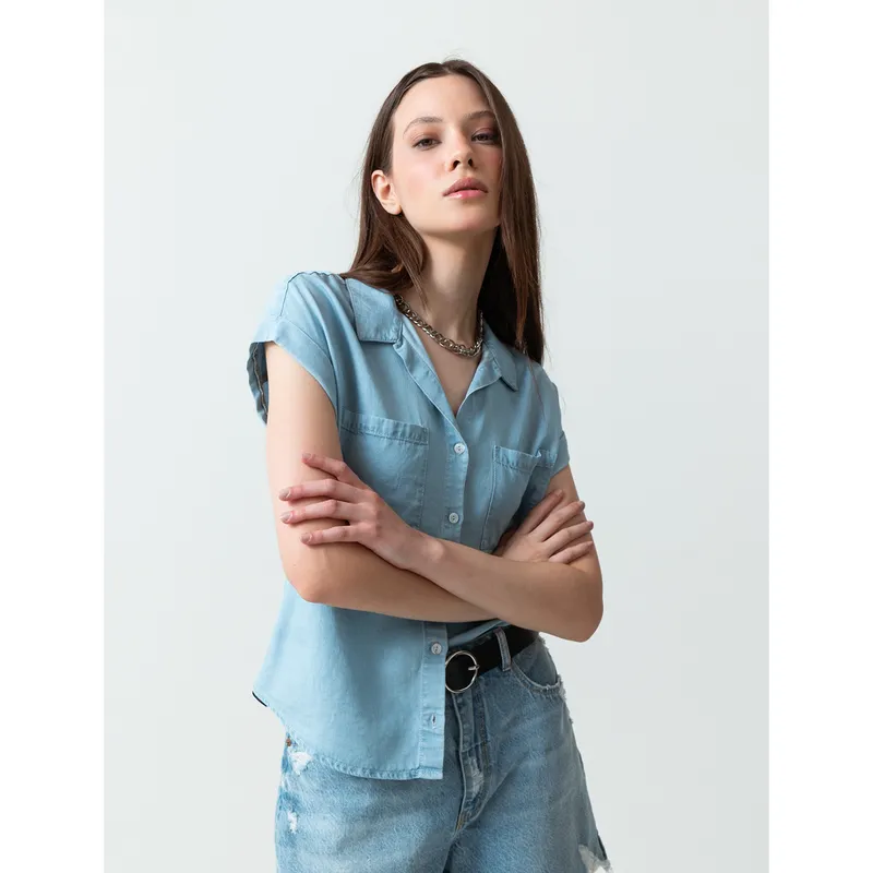 NAF NAF - Blusa Casual Mujer Naf Naf