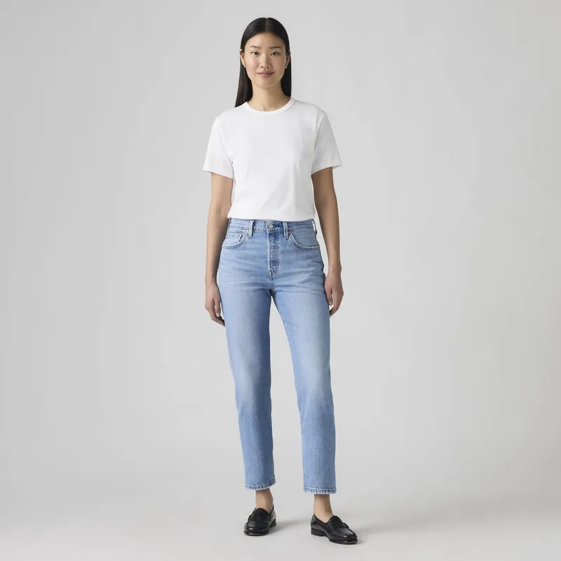 LEVIS - Jean Straight Tiro Medio Mujer Levis