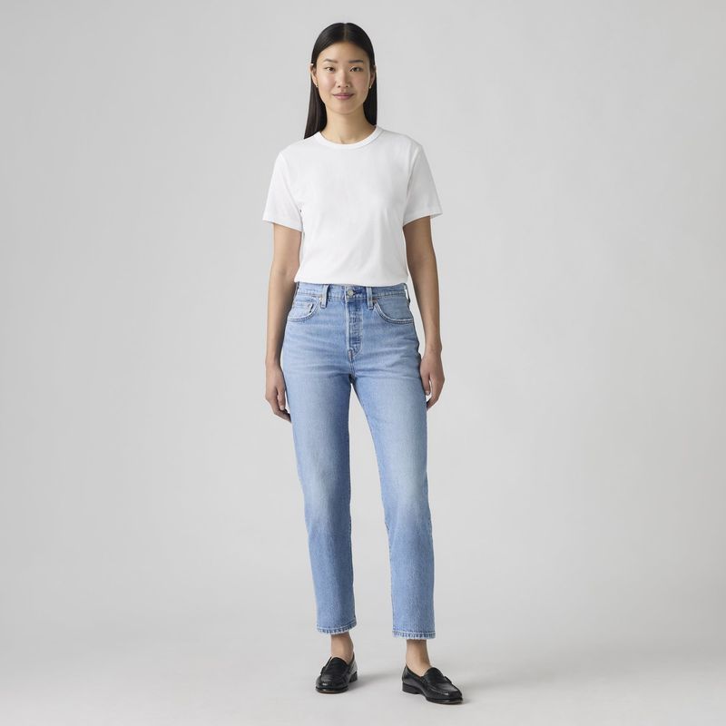 LEVIS - Jean Straight Tiro Medio Mujer Levis