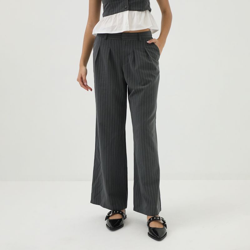 SYBILLA - Pantalón Palazzo Mujer Sybilla