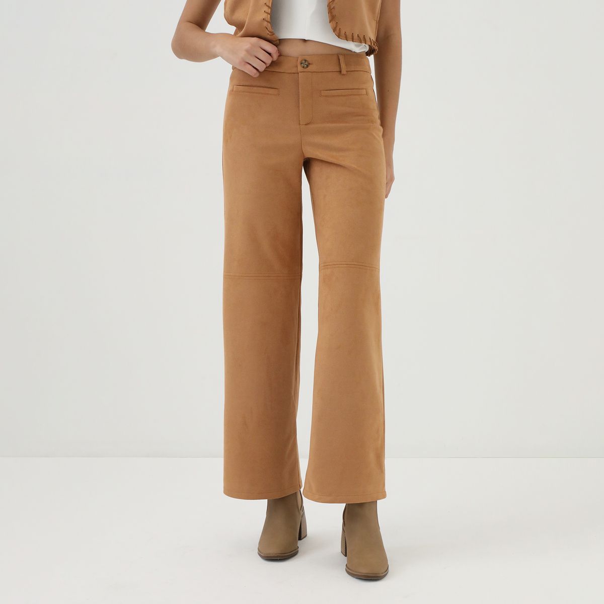 SYBILLA - Pantalón Recto Mujer Sybilla