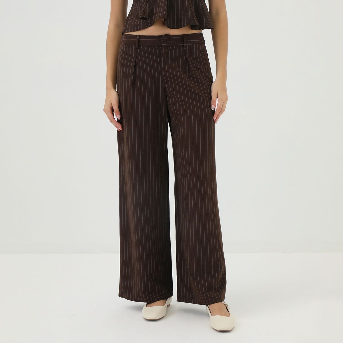 SYBILLA - Pantalón Palazzo Mujer Sybilla