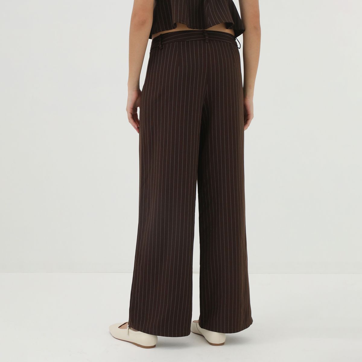 SYBILLA - Pantalón Palazzo Mujer Sybilla