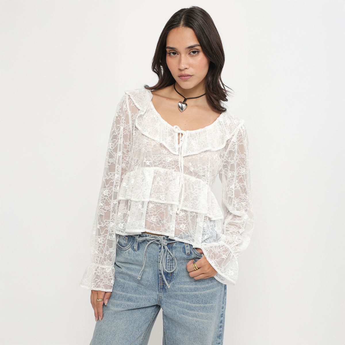 SYBILLA - Blusa Casual Mujer Sybilla