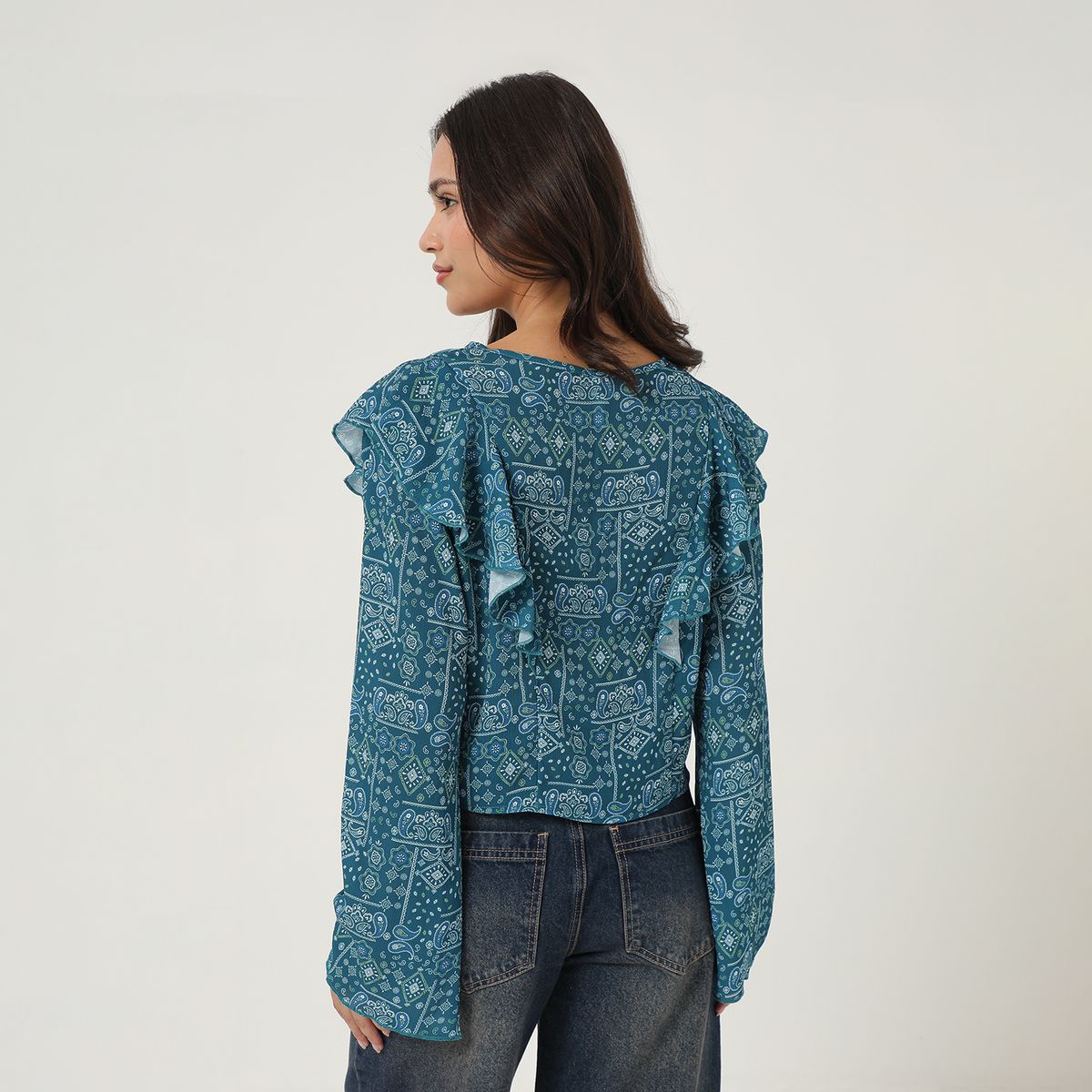 SYBILLA - Blusa Casual Mujer Sybilla