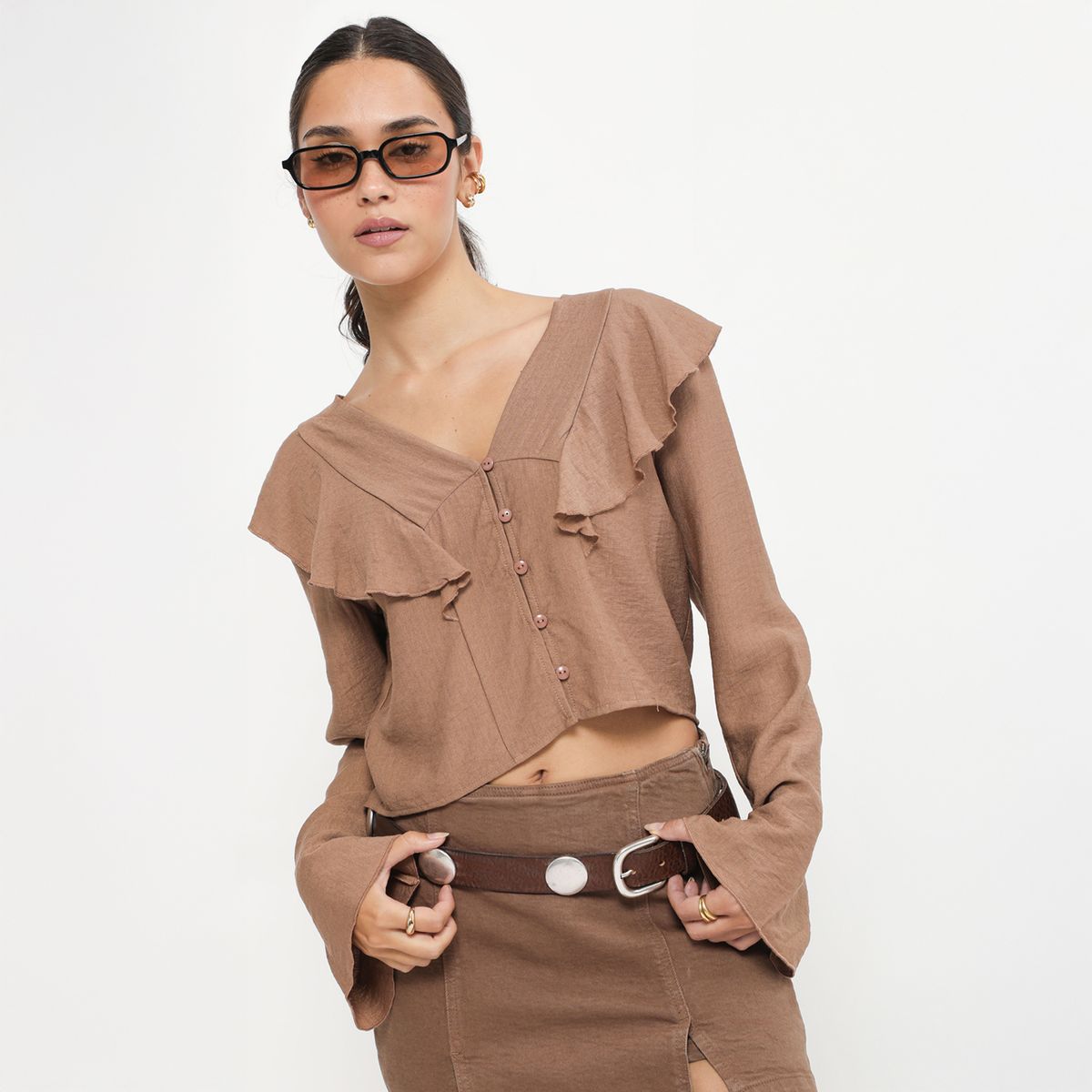 SYBILLA - Blusa Casual Mujer Sybilla