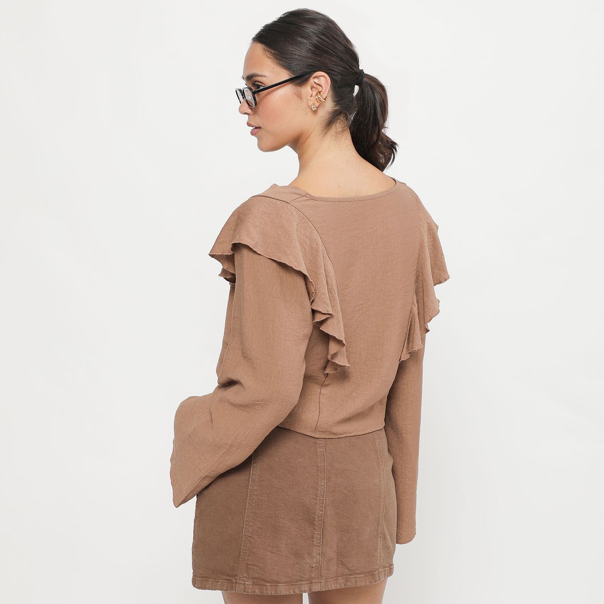 SYBILLA - Blusa Casual Mujer Sybilla