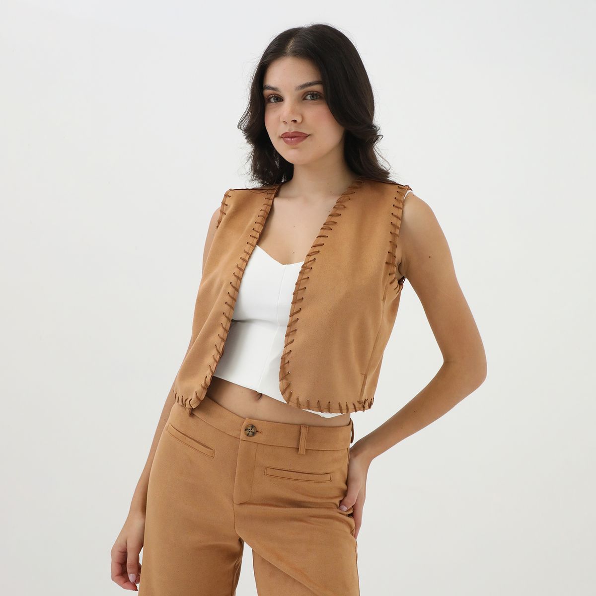 SYBILLA - Chaleco Casual Mujer Sybilla