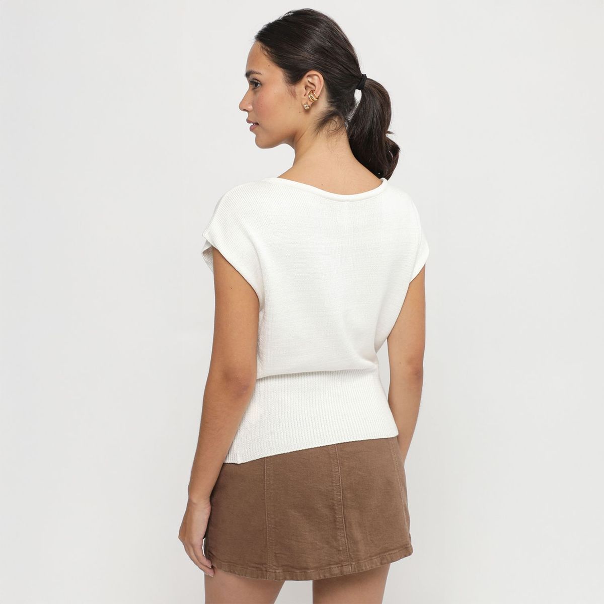 SYBILLA - Chaleco Casual Mujer Sybilla