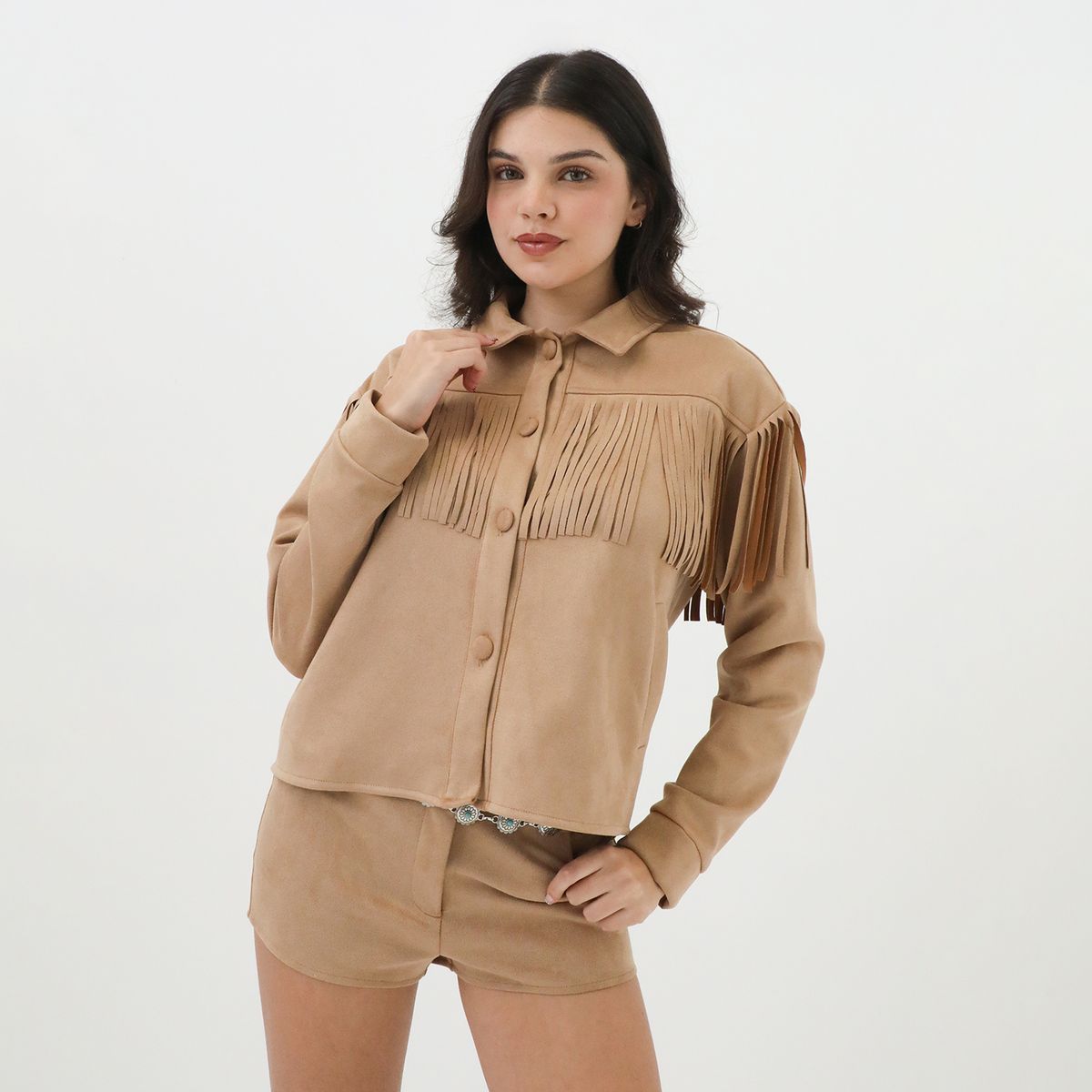 SYBILLA - Sobrecamisa Casual Mujer Sybilla