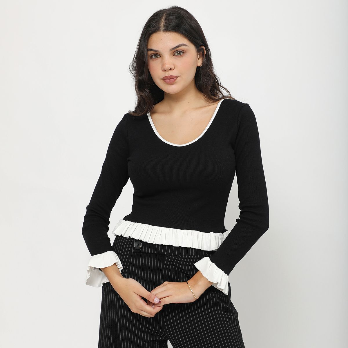 SYBILLA - Polo Casual Mujer Sybilla