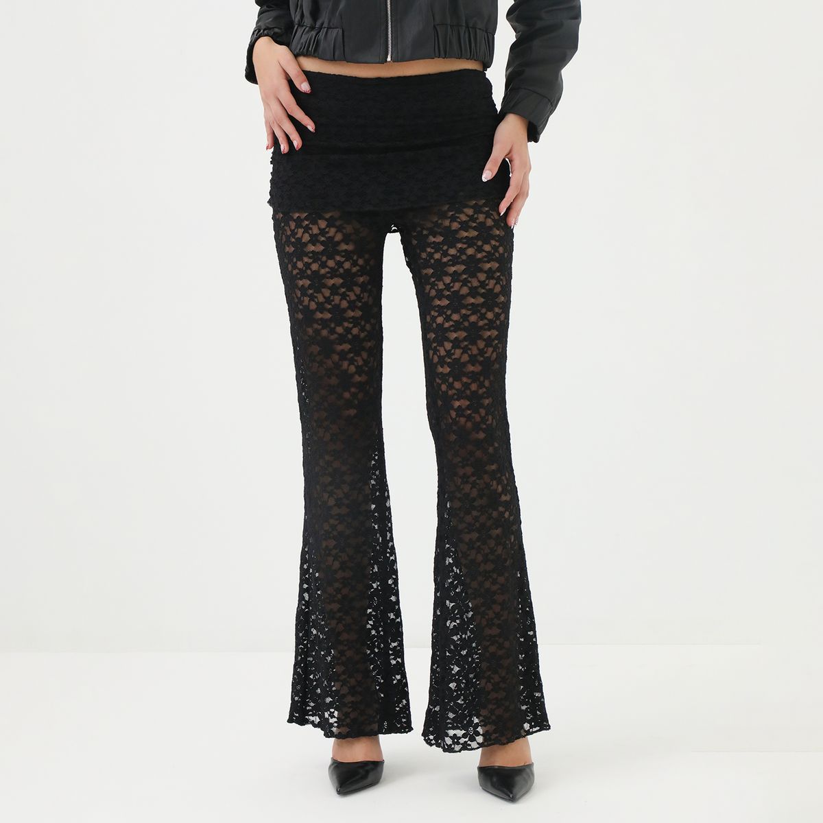 SYBILLA - Pantalón Flare Mujer Sybilla