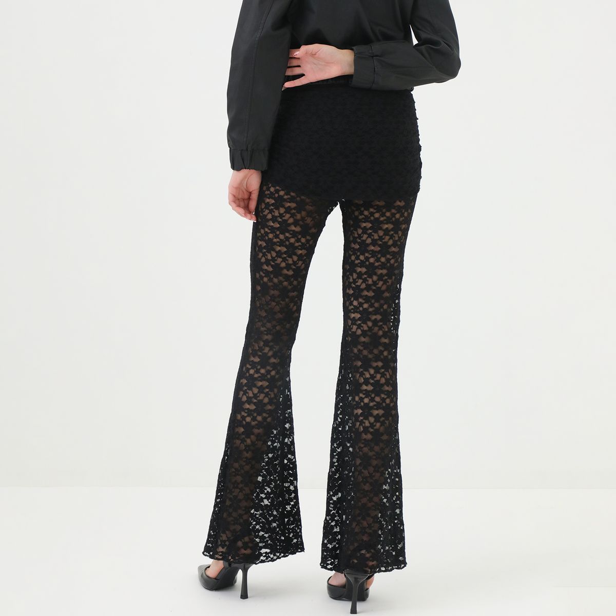 SYBILLA - Pantalón Flare Mujer Sybilla