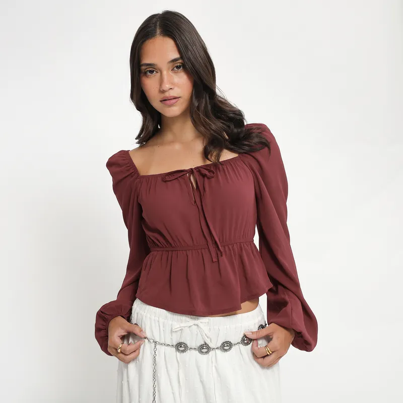 SYBILLA - Blusa Casual Mujer Sybilla