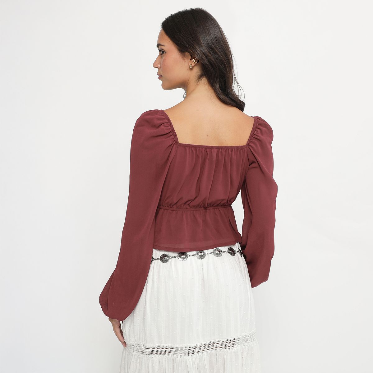 SYBILLA - Blusa Casual Mujer Sybilla