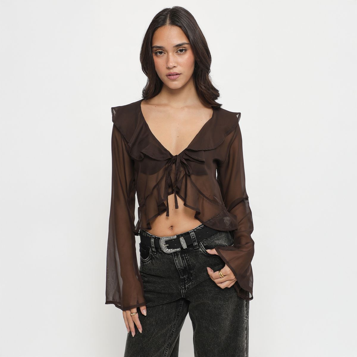 SYBILLA - Blusa Casual Mujer Sybilla