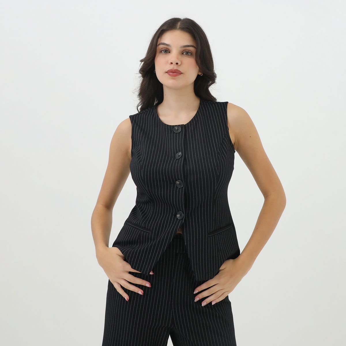 SYBILLA - Chaleco Casual Mujer Sybilla