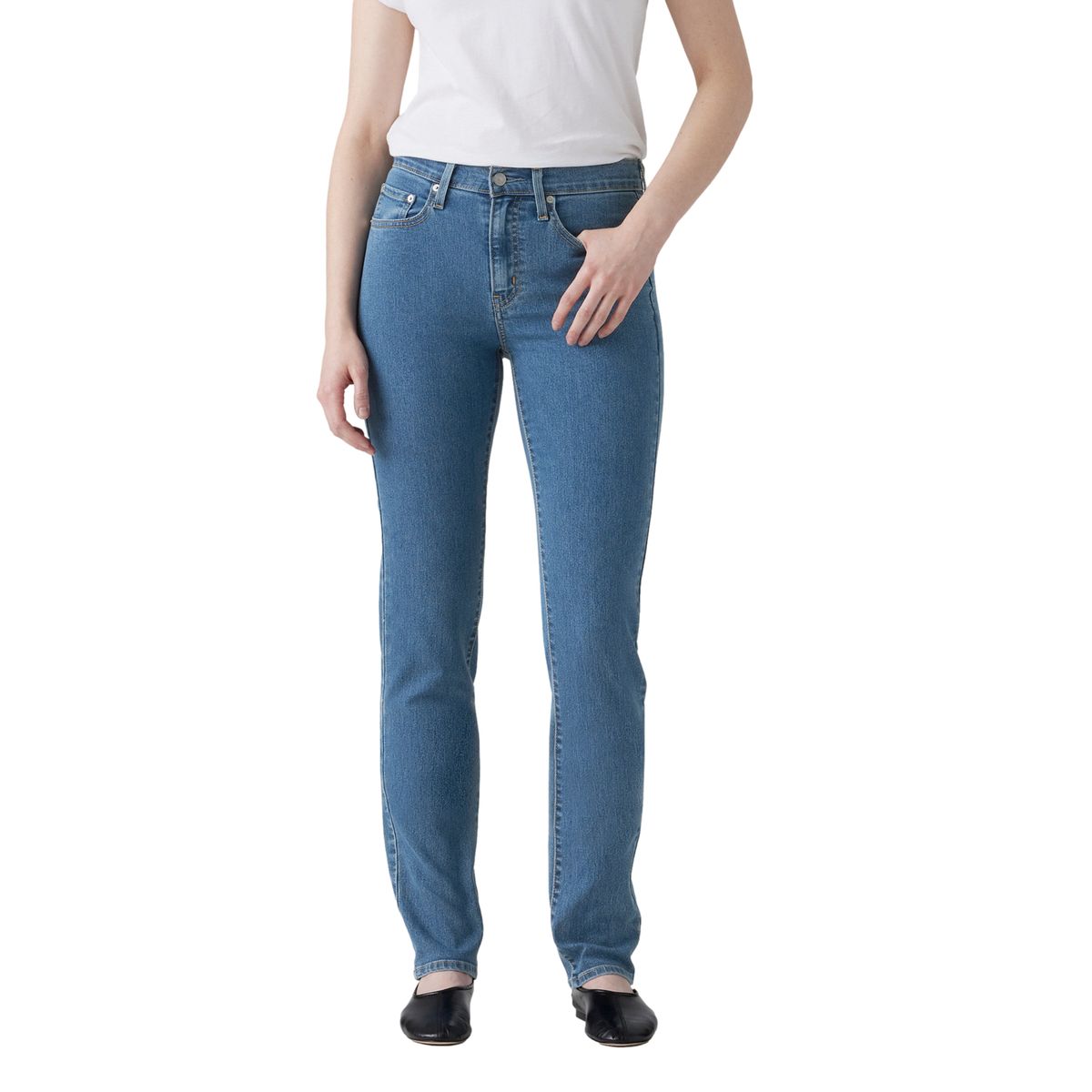 LEVIS - Jean Slim Tiro Medio Mujer Levis.