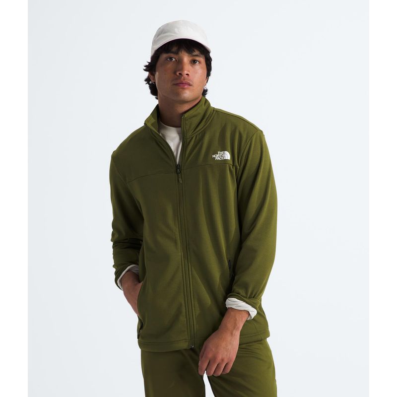 THE NORTH FACE - Polar Cedar Trail Grid Fleece Full Zip Hombre