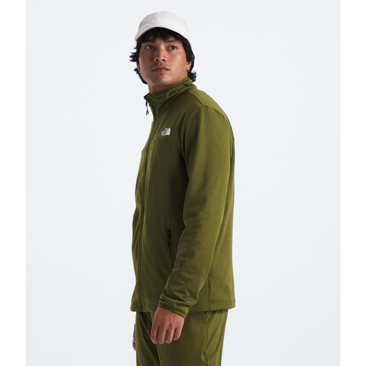 THE NORTH FACE - Polar Cedar Trail Grid Fleece Full Zip Hombre