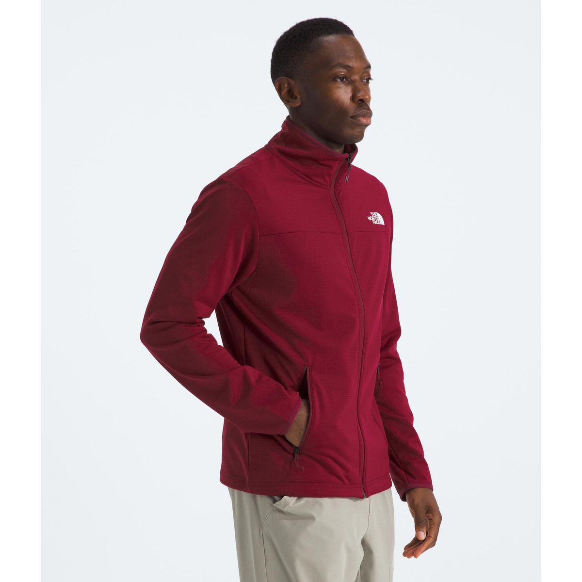 THE NORTH FACE - Polar Cedar Trail Grid Fleece Full Zip Hombre