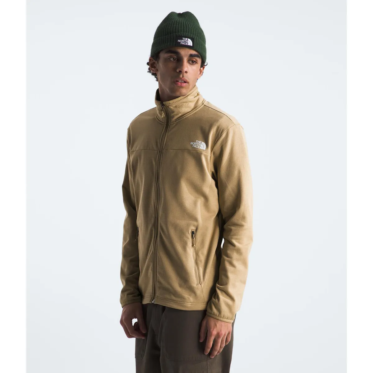THE NORTH FACE - Polar Cedar Trail Grid Fleece Full Zip Hombre