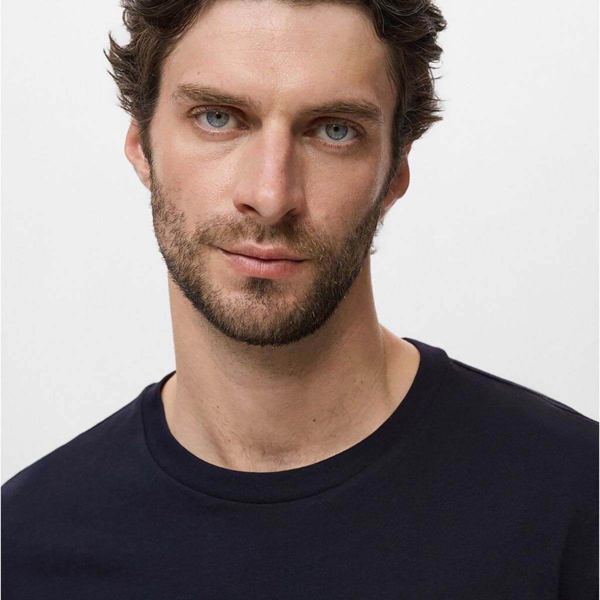 MANGO - Polo Casual Regular Algodón Hombre Man