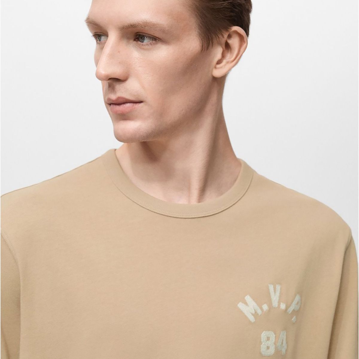 MANGO - Polo Casual Regular Algodón Hombre Man