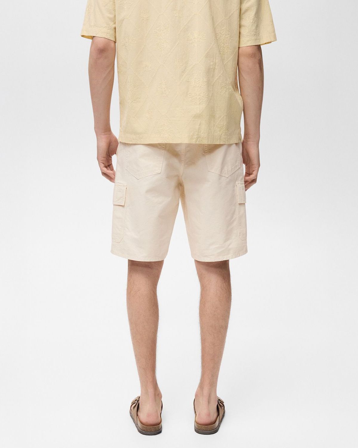 Short Cargo 100% Algodón Hombre Man MANGO