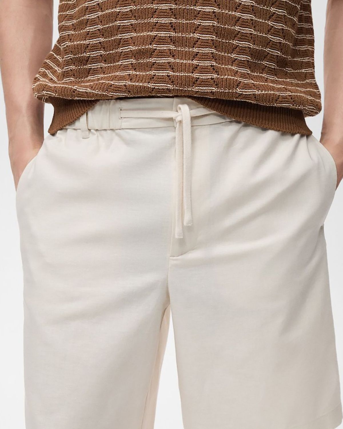 Short Lino Algodón Straight Fit Man MANGO