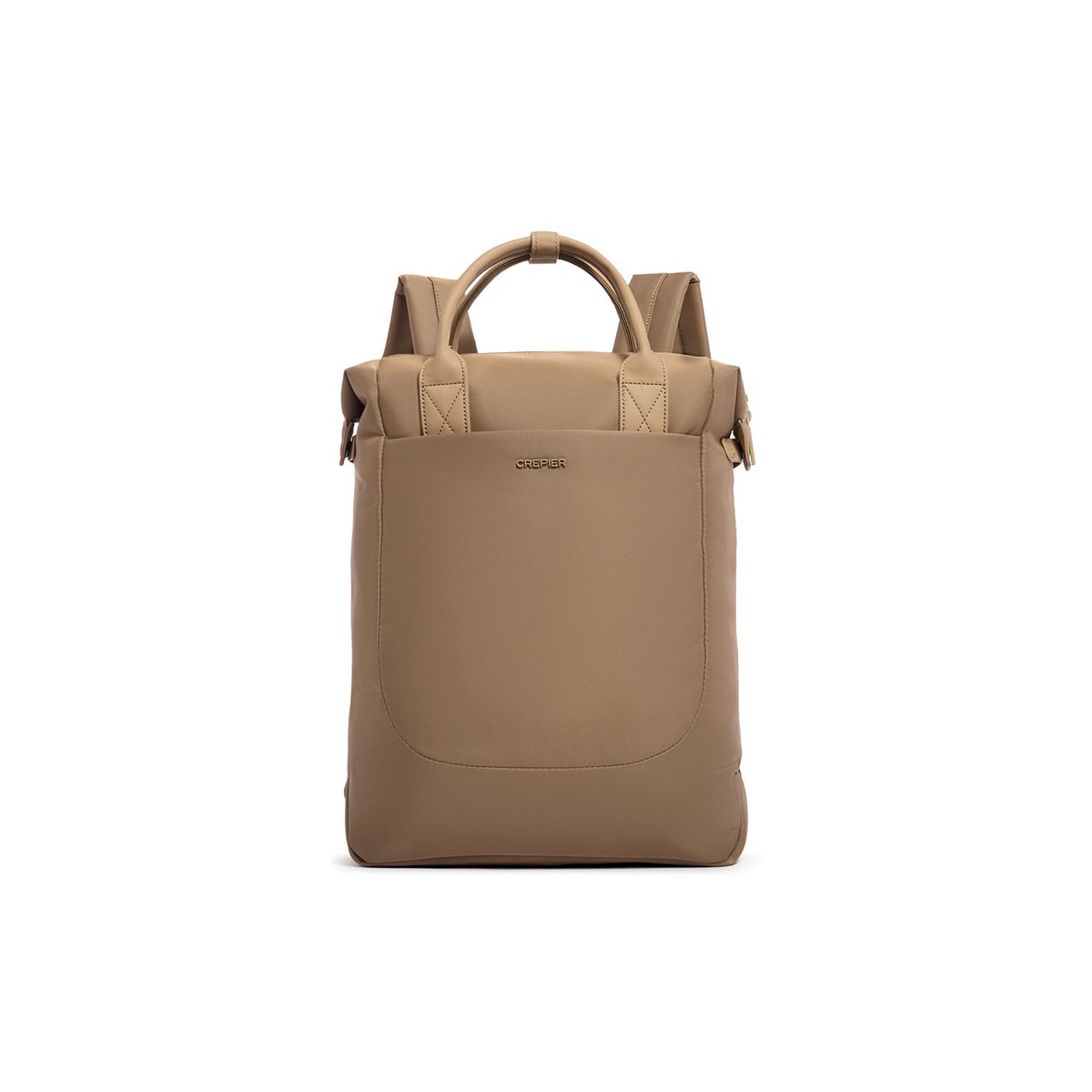 CREPIER - Mochila Praga Grande Beige