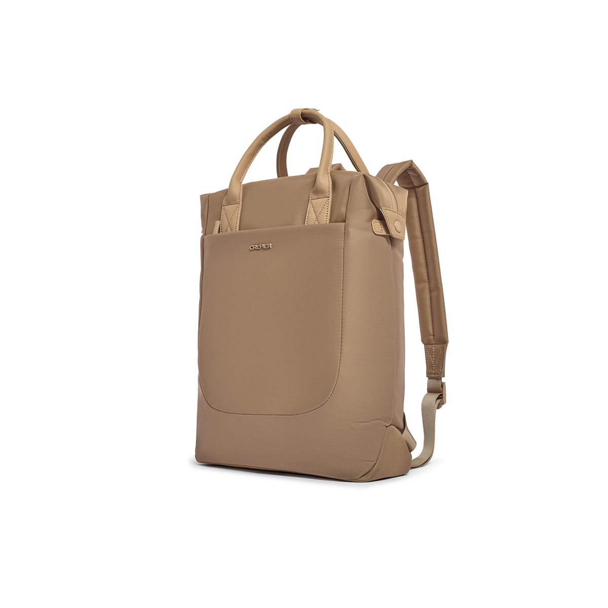 CREPIER - Mochila Praga Grande Beige