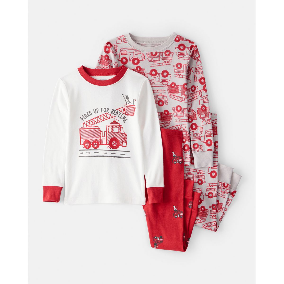 CARTERS - Pijama Bebé Niño 4 Piezas Carters