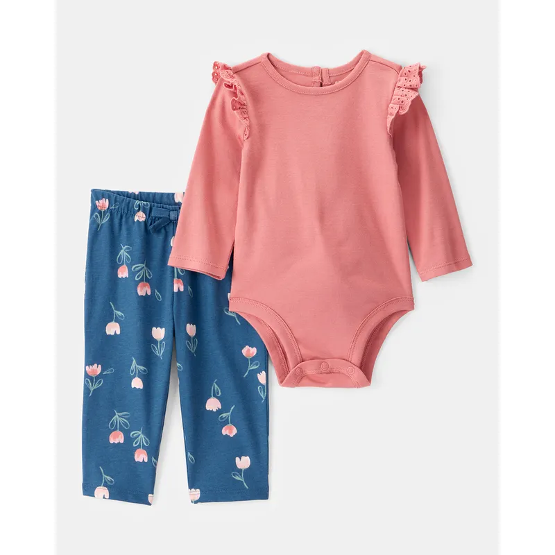 CARTER'S - Conjunto Bebé Niña 2 Piezas Carters