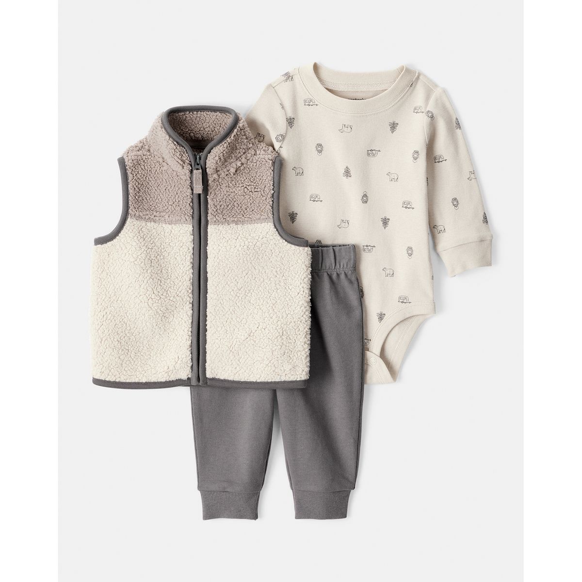 CARTERS - Conjunto Bebé Niño 3 Piezas Carters