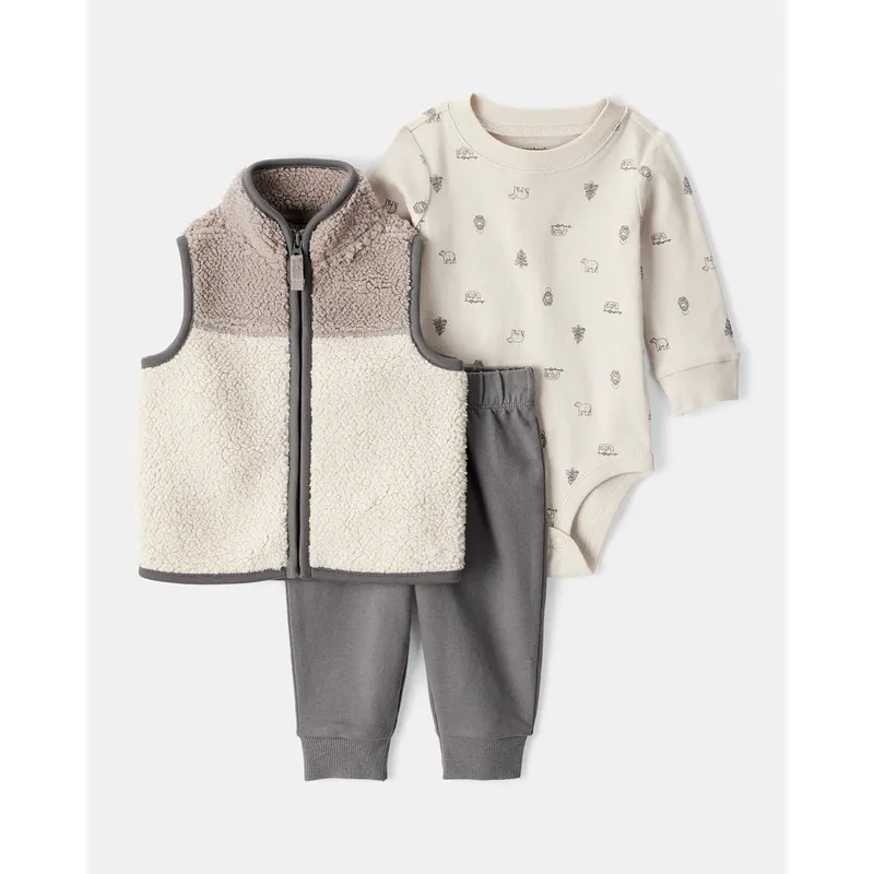 CARTER'S - Conjunto Bebé Niño 3 Piezas Carters