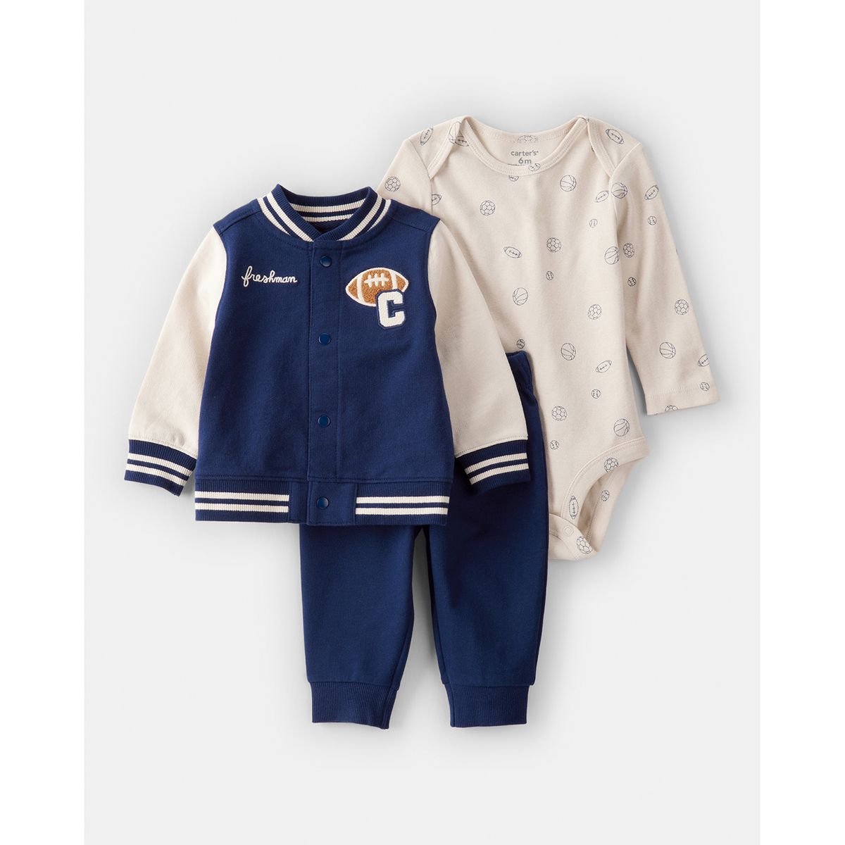 CARTER'S - Conjunto Bebé Niño 3 Piezas Carters