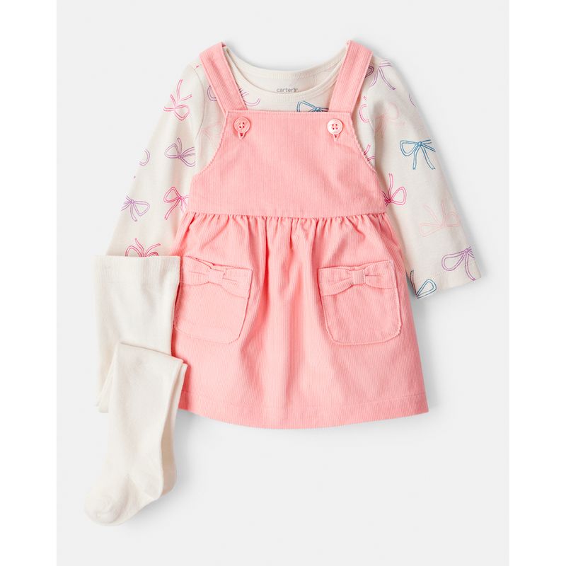 CARTER'S - Conjunto Bebé Niña 3 Piezas Carters