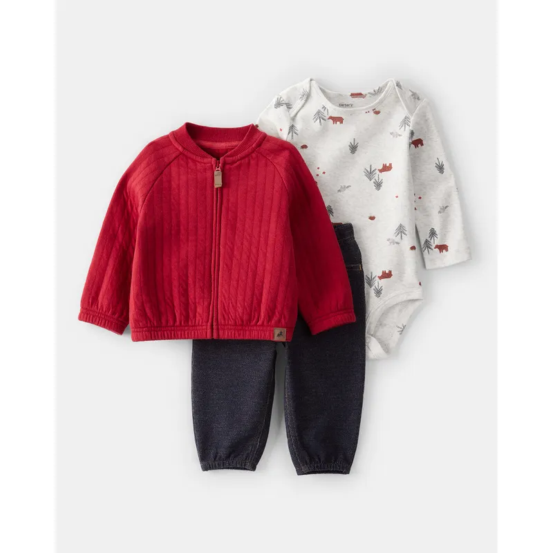 CARTER'S - Conjunto Bebé Niño 3 Piezas Carters