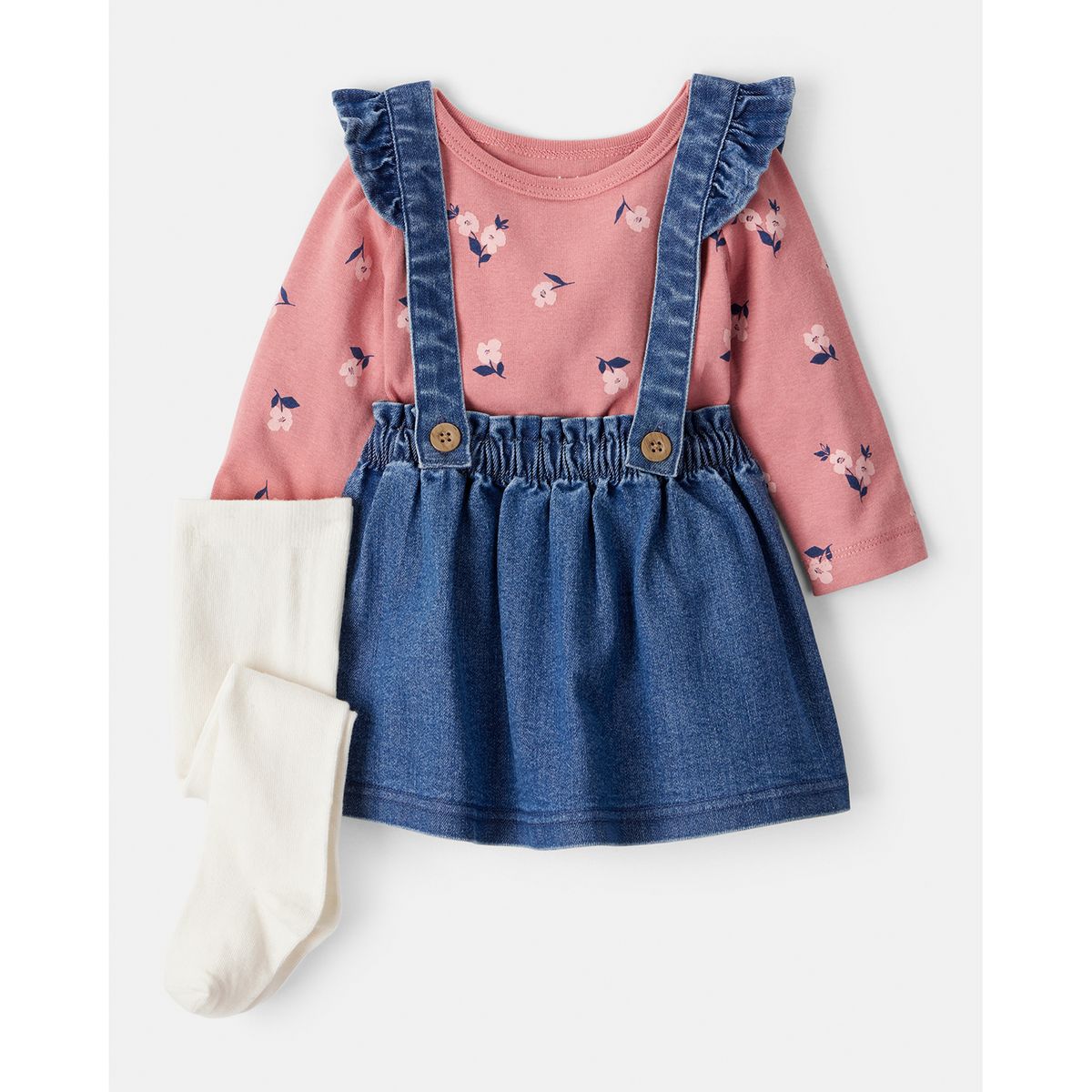 CARTERS - Conjunto Bebé Niña 3 Piezas Carters