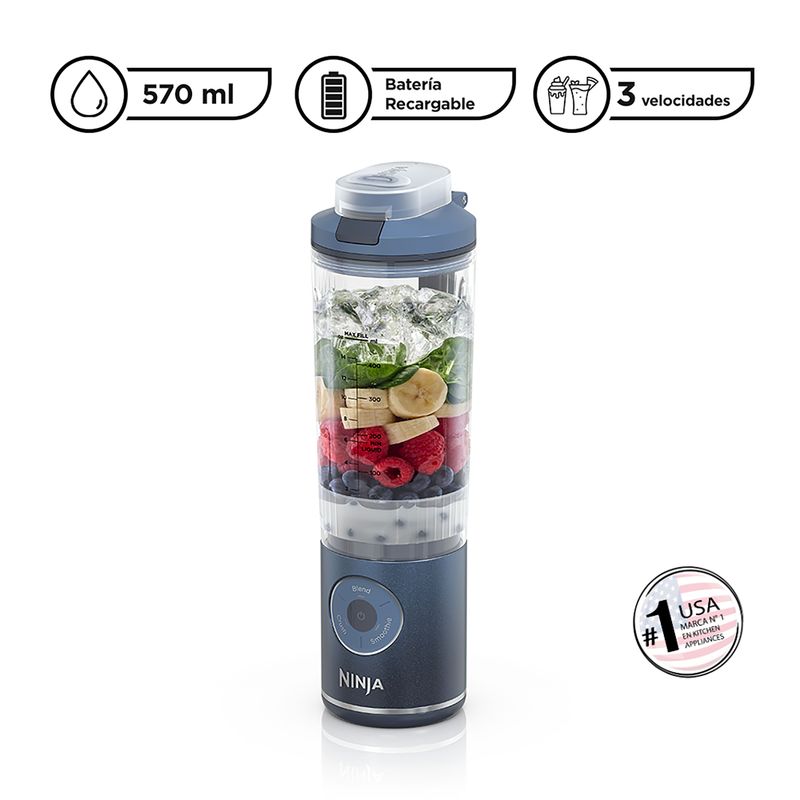 Licuadora Individual Inalámbrica Ninja Blast Max NINJA