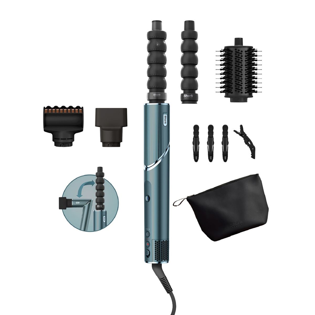 SHARK - Secador Flexstyle 5 En 1 Teal 