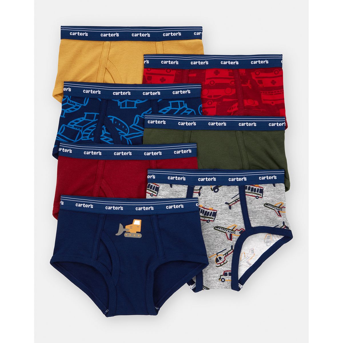 CARTER'S - Calzoncillos Niño Pack X7 Carters