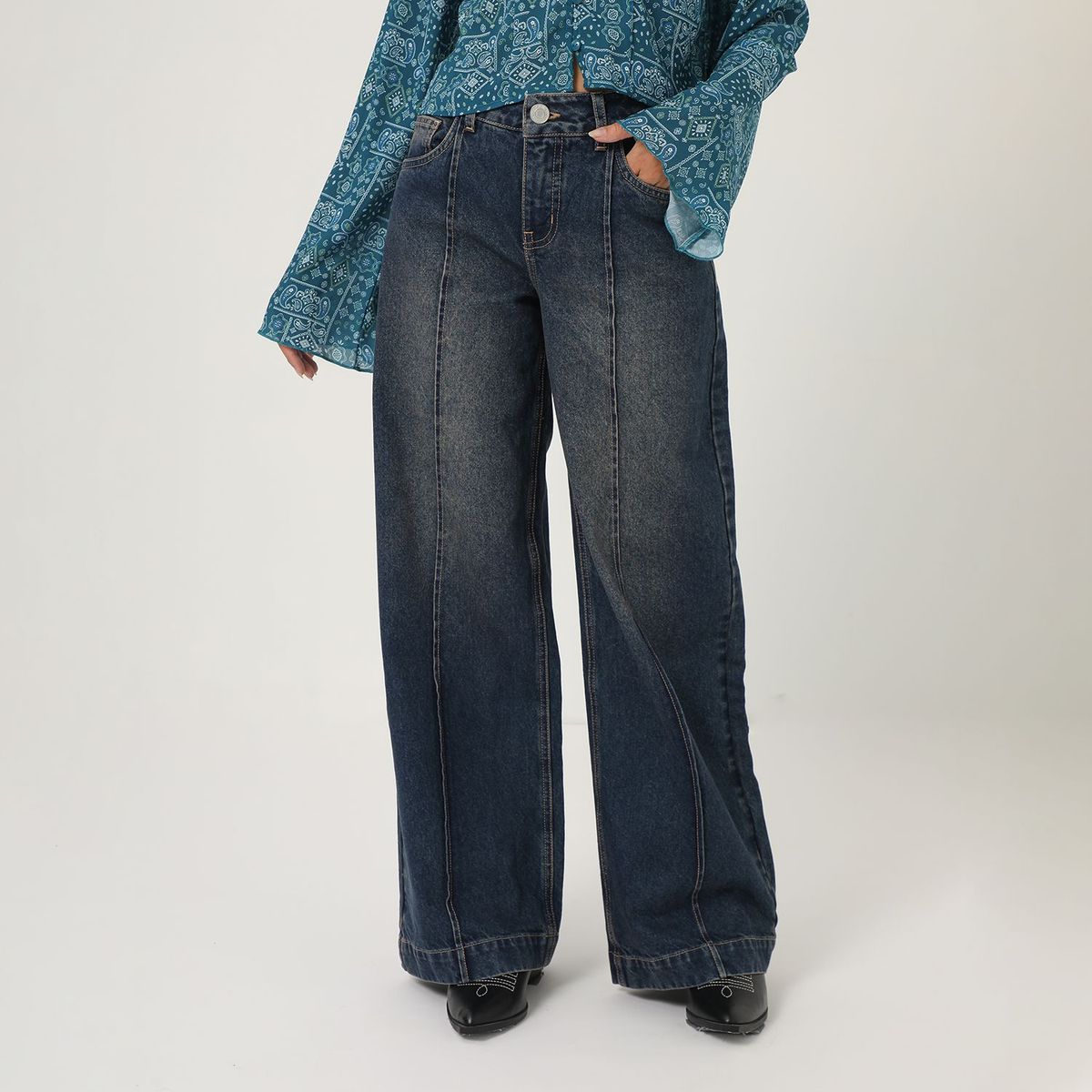 SYBILLA - Jean Baggy Mujer Sybilla