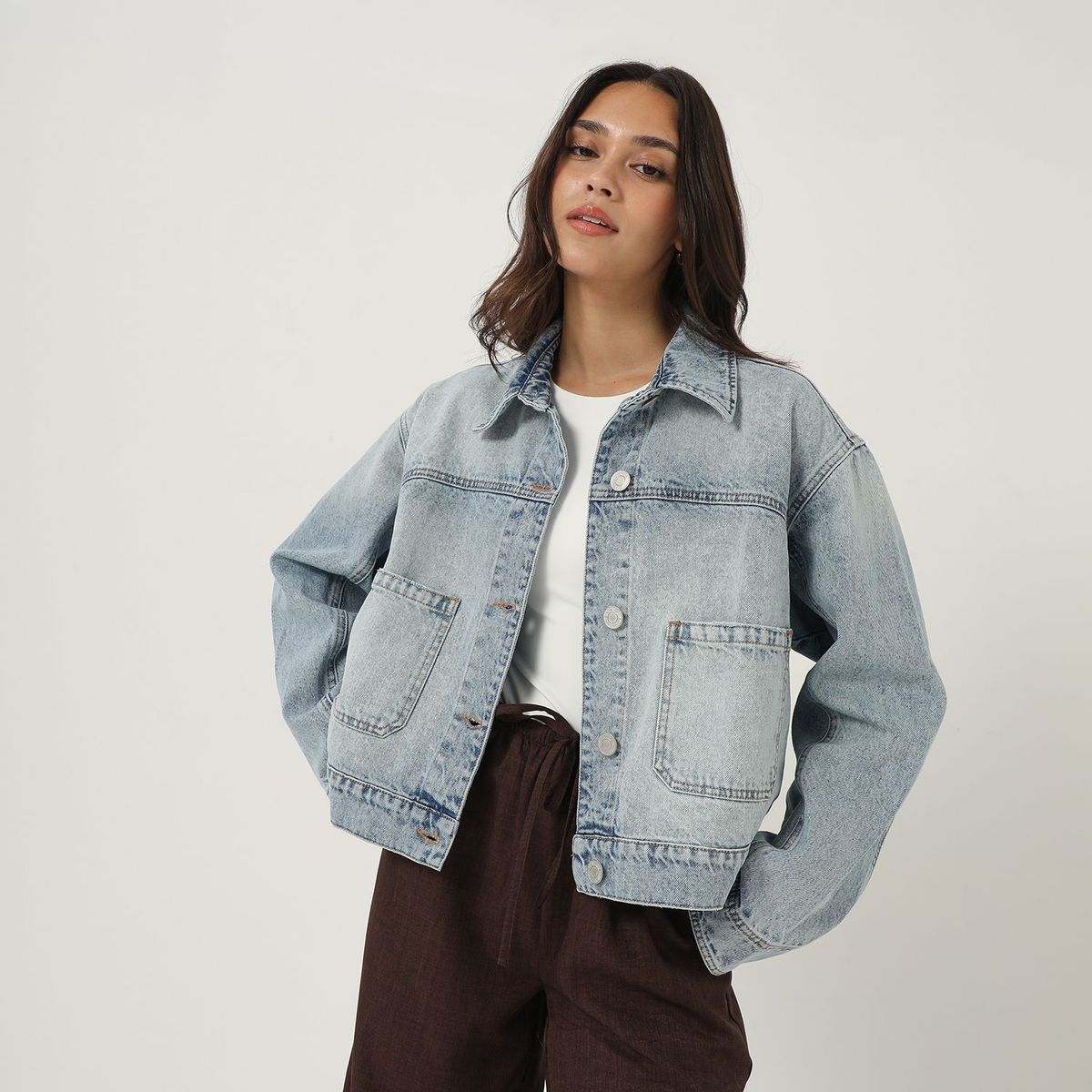 SYBILLA - Casaca Denim Western