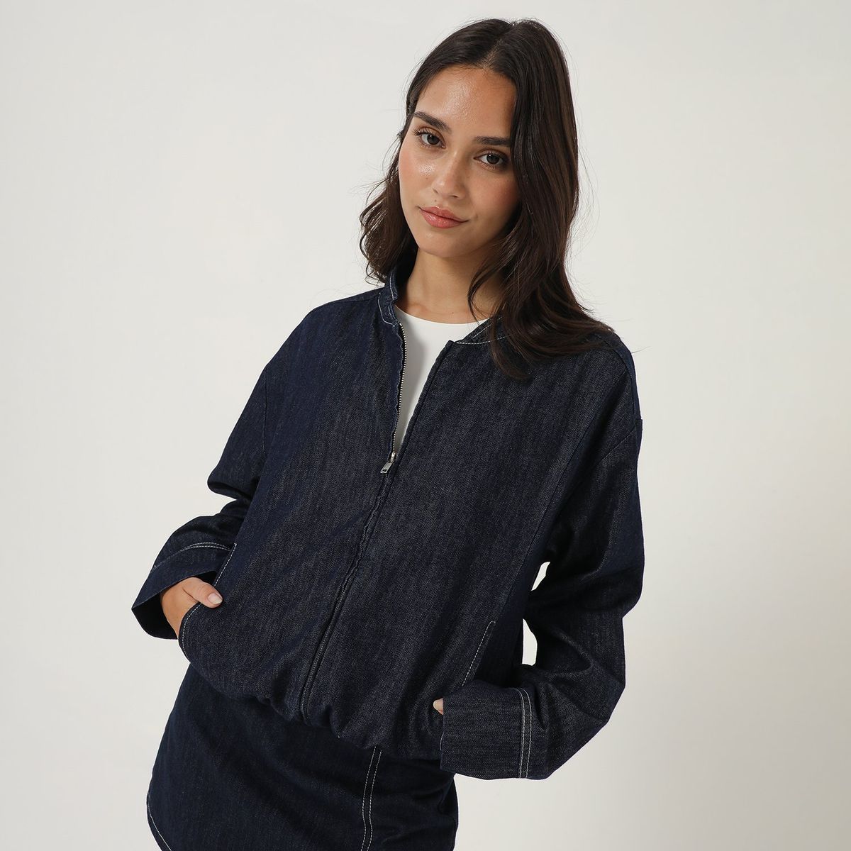 SYBILLA - Casaca Casual Mujer Sybilla