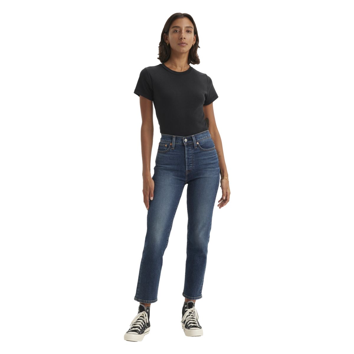 LEVIS - Jean Straight Tiro Alto Mujer Levis