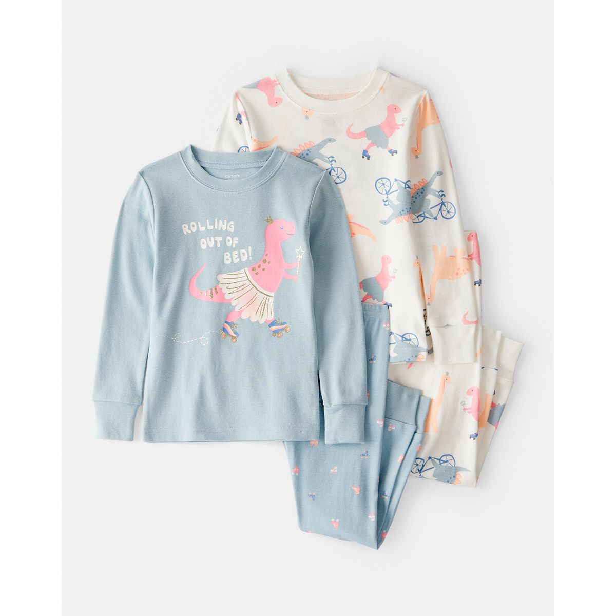 CARTERS - Pijama Bebé Niña 4 Piezas