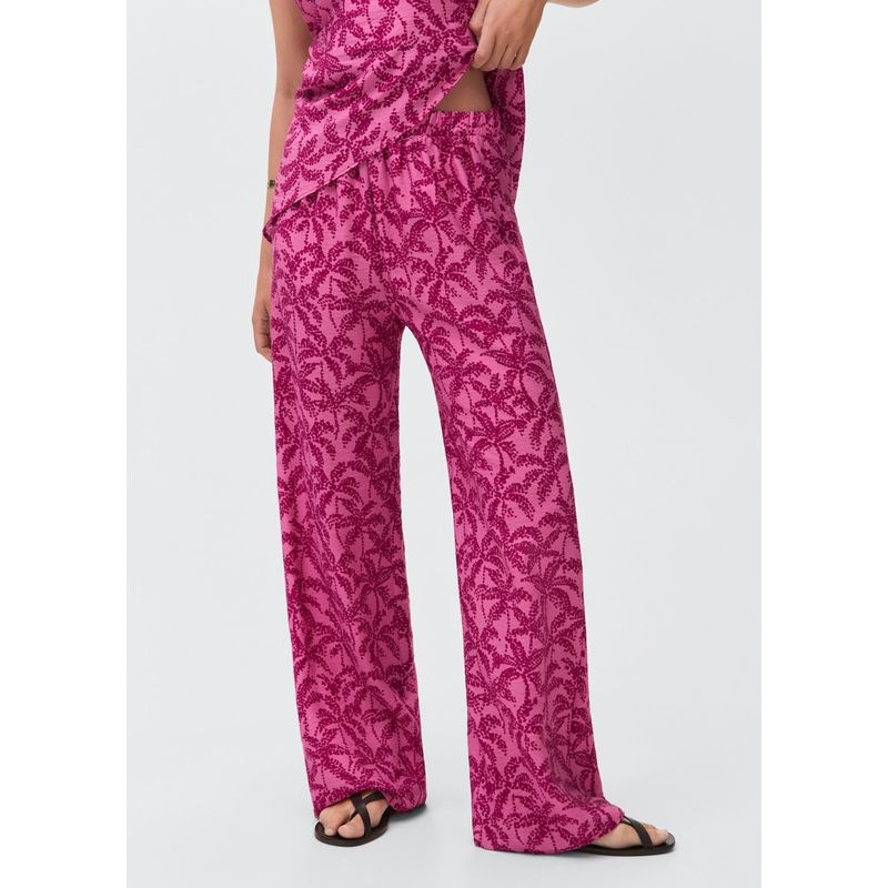 MANGO TEEN - Pantalón Casual Mujer Mango Teen